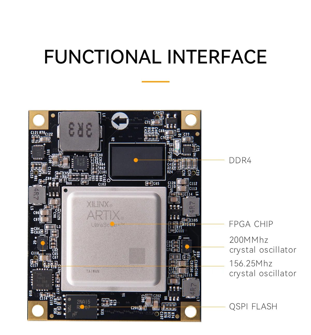 【極美品】ALINX AXAU15 Artix-7FPGA開発ボード フルセット ALINX AXAU15: Xilinx Artix UltraScale+ XCAU15P FPGA Development